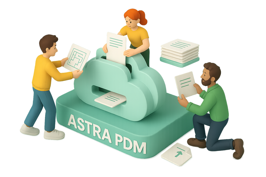 PLM Too Heavy? ASTRA PDM is Just Right.